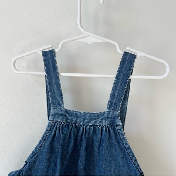 Toddler Miki House Denim Jumper Dress w/Adjustable Straps - Picture 6 of 12